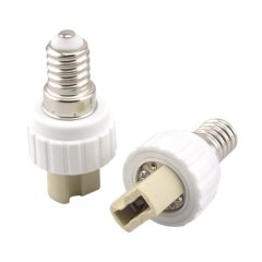 10PCS Free Shipping E14 to G9 Adapter Converter, E14 Socket Base for LED Halogen CFL Light Bulb Lamp Adapter E14 to G9