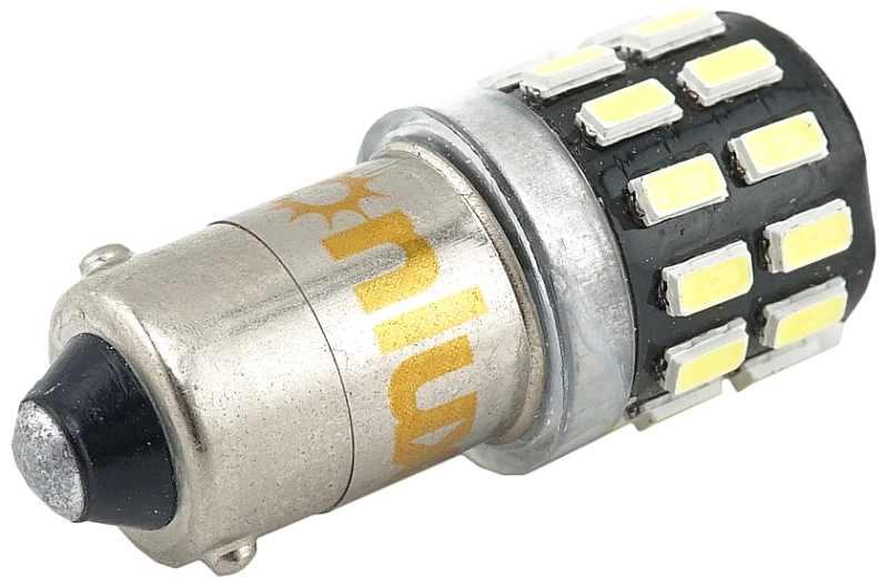 BA9s Miniature Bayonet LED Bulb 1445 1895 6253 64111 64113 T4W 12-24V 3W LED Car Light Bulb for License Plate Clearance Signal Courtesy Reading Light