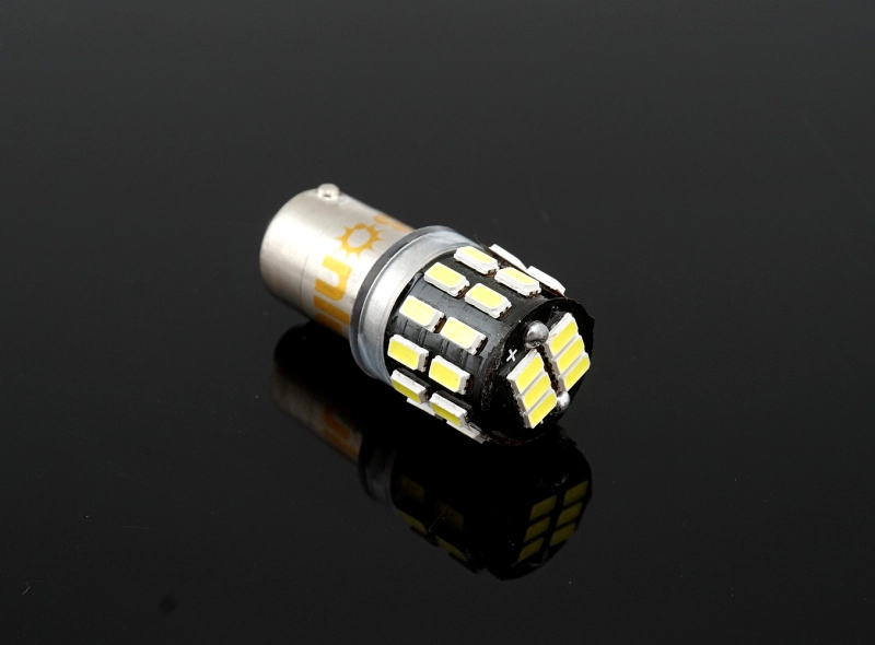 BA9s Miniature Bayonet LED Bulb 1445 1895 6253 64111 64113 T4W 12-24V 3W LED Car Light Bulb for License Plate Clearance Signal Courtesy Reading Light