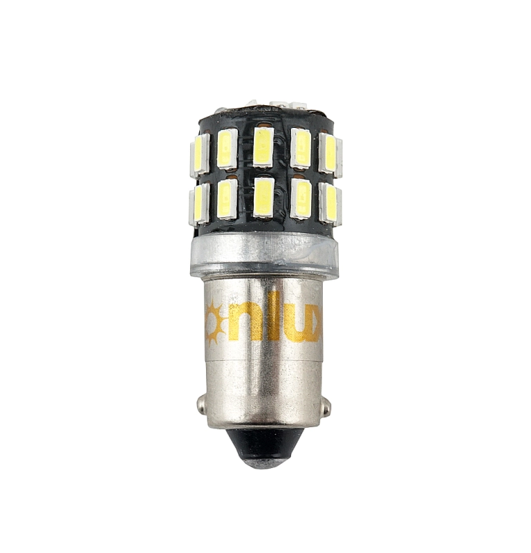 BA9s Miniature Bayonet LED Bulb 1445 1895 6253 64111 64113 T4W 12-24V 3W LED Car Light Bulb for License Plate Clearance Signal Courtesy Reading Light