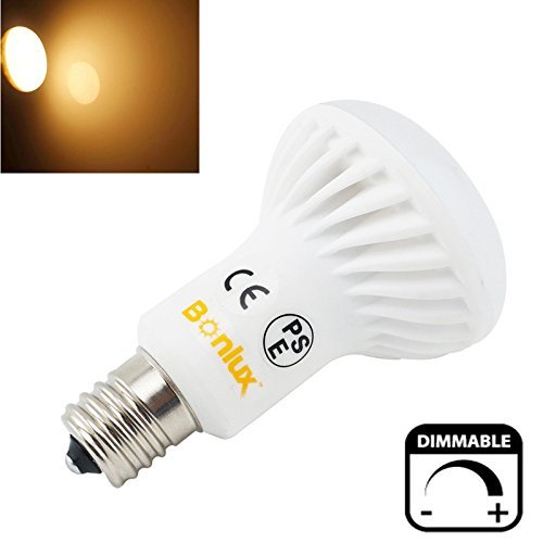 Dimmable E17 Base R16 LED Light Bulb SMD5730 5 Watts R14 Dimming Lamp 40W Halogen Bulb Replacement