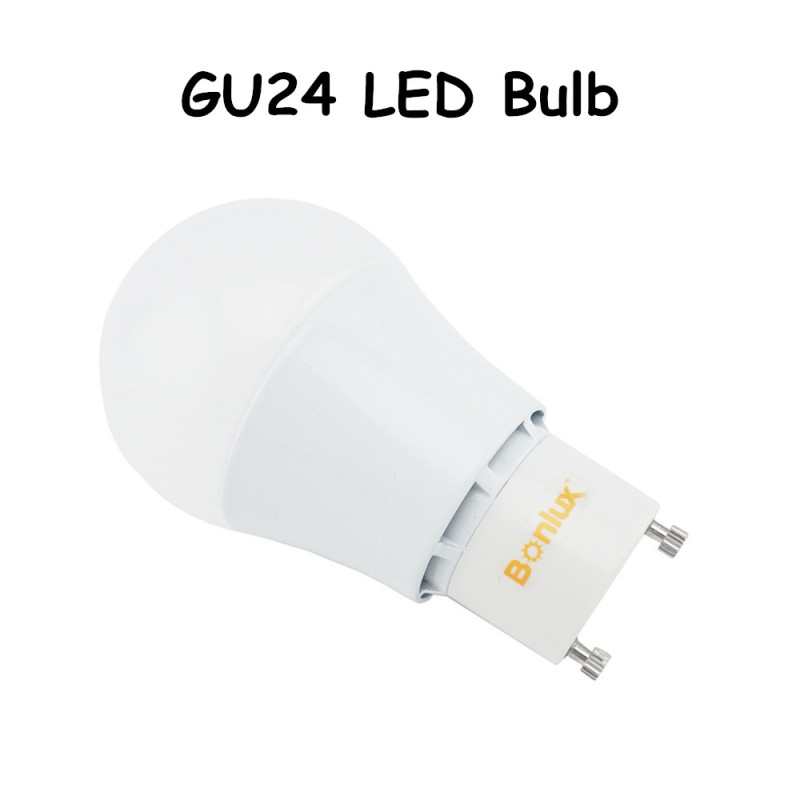 GU24 LED Bulb A19 Shape 5W 9W GU24 LED Light Bulb Pendants, Table Lamps, Display Lighting