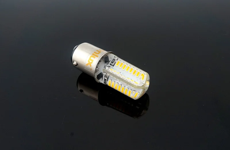 1157 BA15D LED 12V Car Light 3 Watts Silicone Coated Auto LED Car Bulb 10-18V 3014SMD Tail Turn Signal Car Light Lamp-Pack of 2