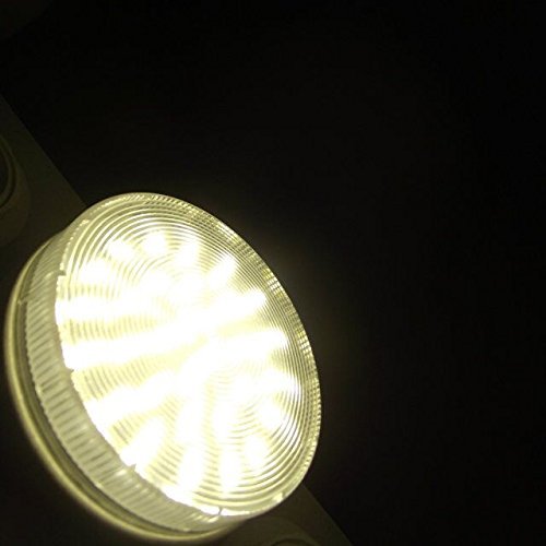 LED 7W Gx53 Under Cabinet Light Bulb 5050smd LED Chips 85-265V AC Gx53 LED Puck Cabinet Showcase Light-Pack of 4