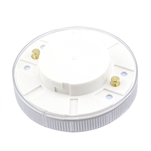 LED 7W Gx53 Under Cabinet Light Bulb 5050smd LED Chips 85-265V AC Gx53 LED Puck Cabinet Showcase Light-Pack of 4