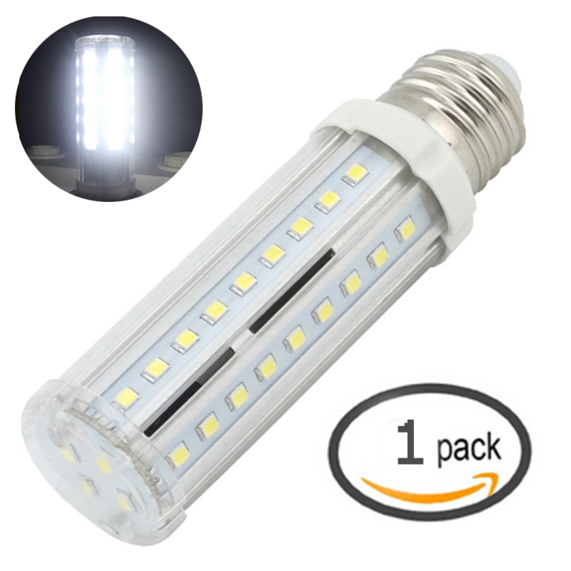 13W LED G24 2-Pin Base Corn Light Bulb 110V 220V 13W G24 PLC Lamp Horizontal Plug Light with 30W CFL Replacement