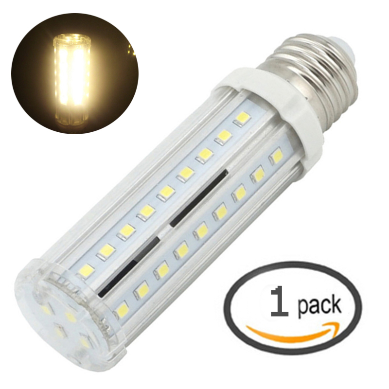 13W LED G24 2-Pin Base Corn Light Bulb 110V 220V 13W G24 PLC Lamp Horizontal Plug Light with 30W CFL Replacement