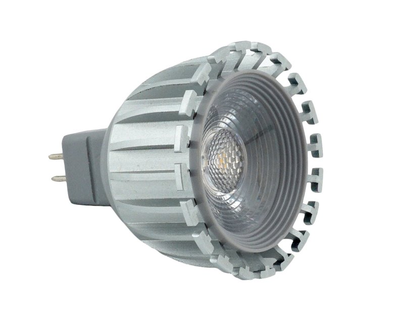 DC/AC 12V 6W MR16 COB LED Spotlight Bulb G5.3 LED Light 500lm 38 Degree Beam Angle for Landscape Recessed Track Lighting