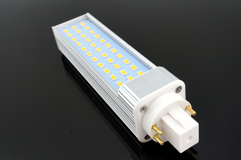 Bonlux 13W GX24 4-Pin Rotatable LED PLC Lamp 26W CFL Repalcement LED G24Q/GX24Q Harizontal Recessed Down Light 2-Pack