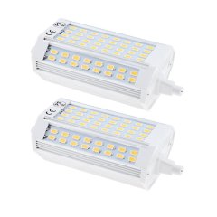 Luxvista 25W R7S LED Floodlight Bulb 118MM 200 Degrees Double Ended J118 R7s LED Lamp 200W Halogen Replacement (Non-dimmable, 2-Pack)