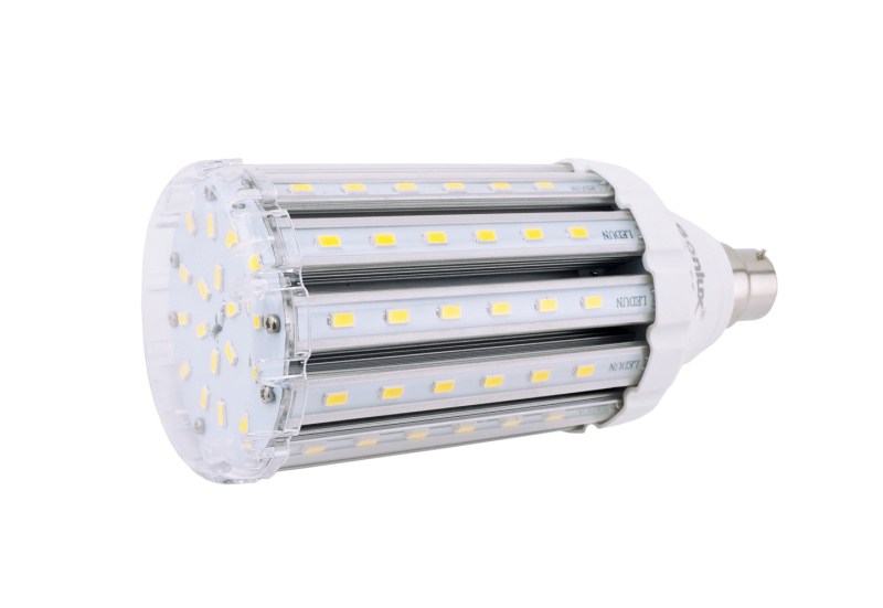 30W BC LED Corn Lamp 250W Equivalent Bayonet B22 LED Retrofit Light Bulb for Workshop Garage Barn Backyard Garden Pathway Post Street Light