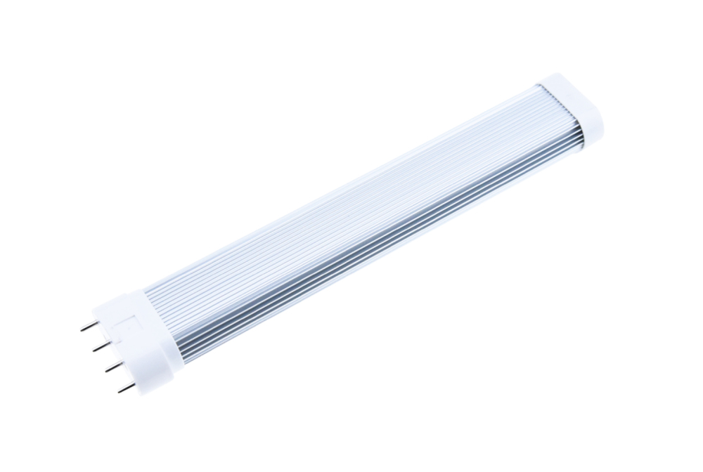 2G11 4 Pin Base 12W LED Light Bulb 85-265V AC Garages Light Horizontal Plug 24W Fluorescent Equivalent, Non-dimmable (Remove or Bypass Ballast)