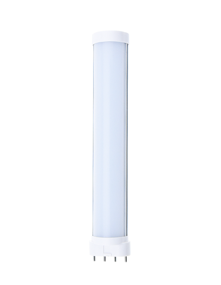 2G11 4 Pin Base 12W LED Light Bulb 85-265V AC Garages Light Horizontal Plug 24W Fluorescent Equivalent, Non-dimmable (Remove or Bypass Ballast)