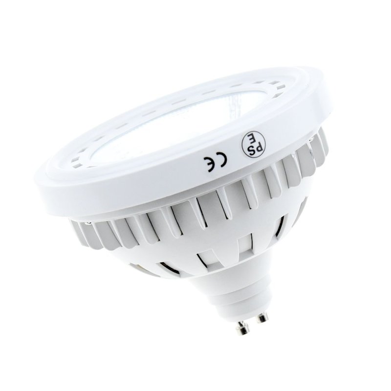 15W Ar111 GU10 Led Spotlight Flood Light  24° Beam Angle AC 85-265V 1200LM COB 80W Halogen Equivalent, Non-dimmable (2-pack)