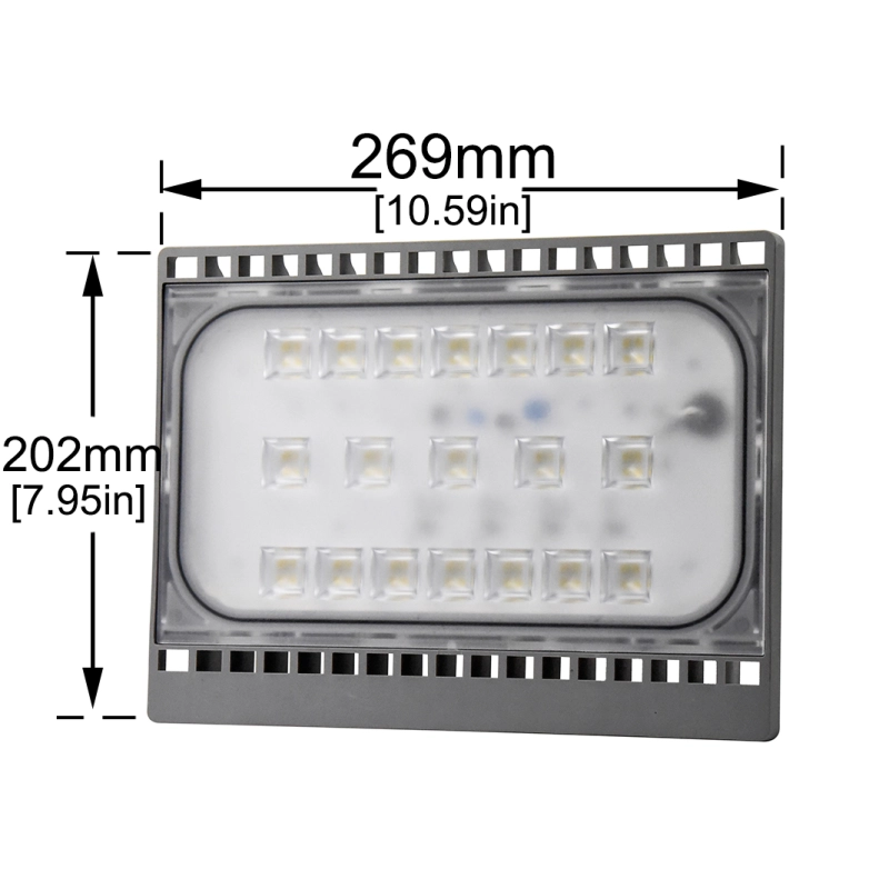 50W LED Landscape Floodlight Waterproof Security Spotlight Outdoor Lighting Spot Lamp for Outdoor Garden Street Lighting (US)