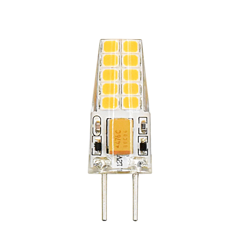 12V G6.35 LED Light Bulb Bi-Pin JC Type 3W GY6.35 LED 30W Halogen Replacement Bulb for Desk Lamp, Accent, Display, Landscape Lighting