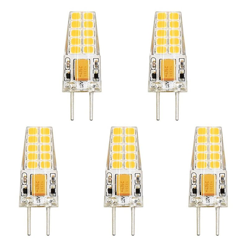 12V G6.35 LED Light Bulb Bi-Pin JC Type 3W GY6.35 LED 30W Halogen Replacement Bulb for Desk Lamp, Accent, Display, Landscape Lighting