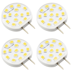 Dimmable 2.5W G8 LED Bulb 120V G8 Bi-pin LED Light Bulb 20W Incandescent Replacement for Under Counter Kitchen Lighting Desk Lamps Pendant Lighting