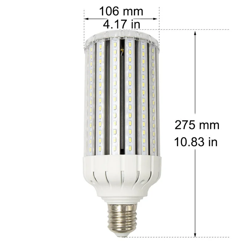 LED Corn Bulb 80W Large Mogul Screw Base E39 E40 High Bay Retrofit LED Bulb Replace 200W CFL Bulb/350W Metal Halides HPS for Garage Street Lighting