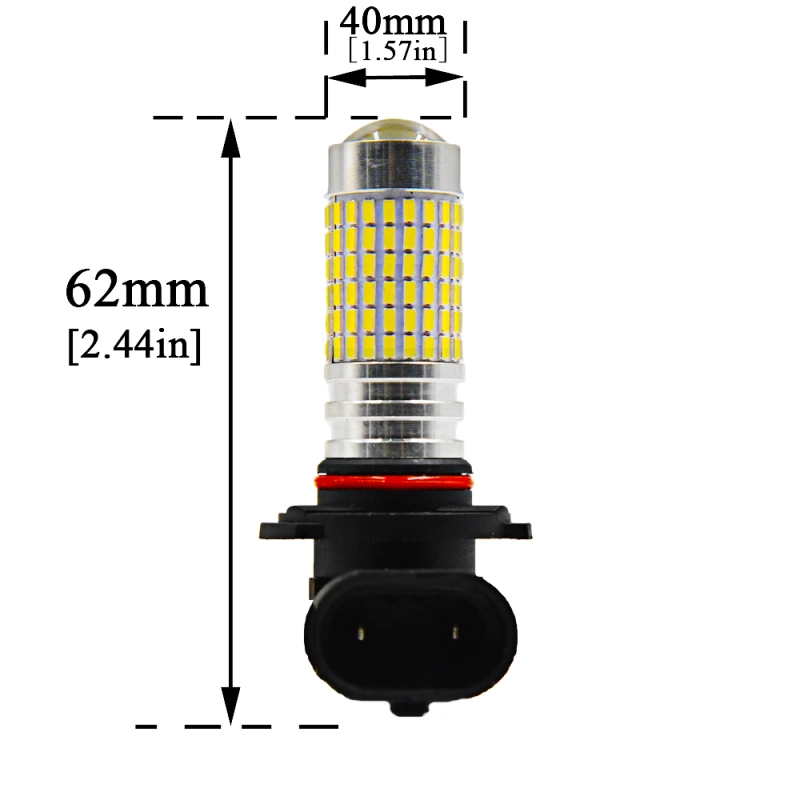H10 LED Fog Light Bulbs 1400 Lumens 6000k Daylight 9140 9145 H10 Daytime Running Light Lamps with Projector (360°Beam Angle, 2-Pack)