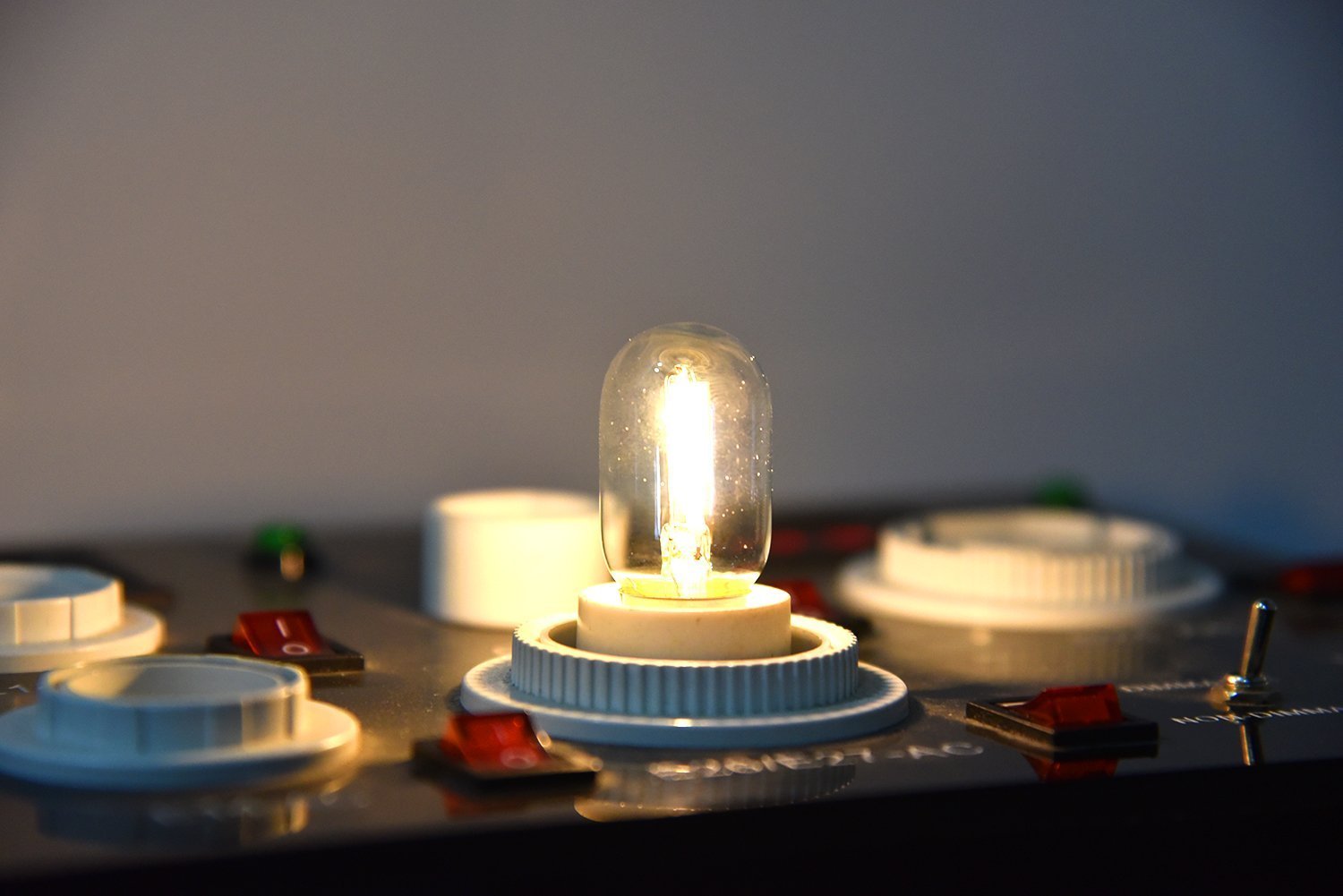 1W E17 T22 LED Edison Filament Bulb 10W Replacement Light, Intermediate Base LED Microwave Oven Appliance Light