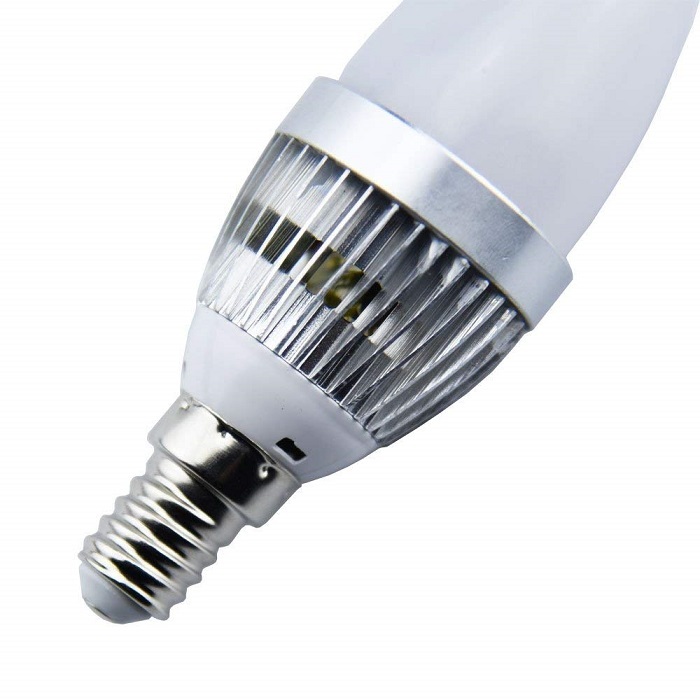 3W E14 LED RGB Light Bulb 16 Colors Changing SES Candle Bulbs Dimmable Mood Lighting with Remote Controller for Bar Party Home Decoration (2-Pack)