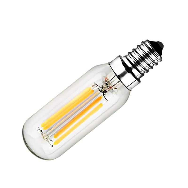 4W T26 E14 LED Tubular Filament Light Bulb , SES Small Screw Fitting Lamp, 20W Replacement (2-pack)