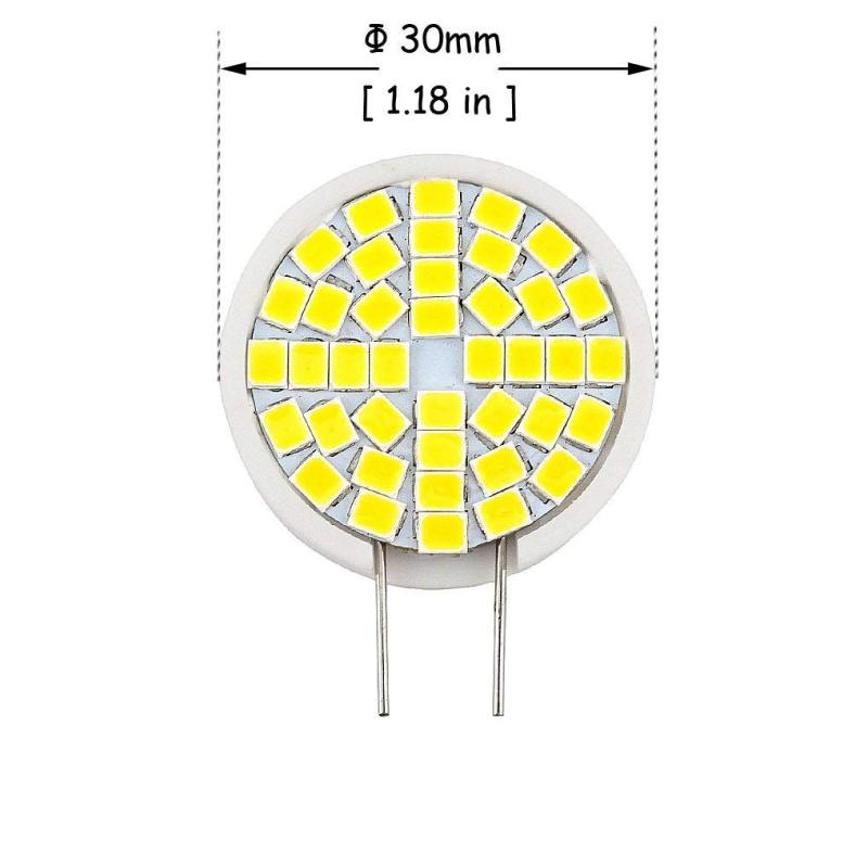 3 Watt G8 LED Light Bulb Ceramic G8 Bi-pin JCD Type LED 25W Halogen Replacement Bulb 120V for Under-cabinet Accent Puck Light Desk Lamp Lighting