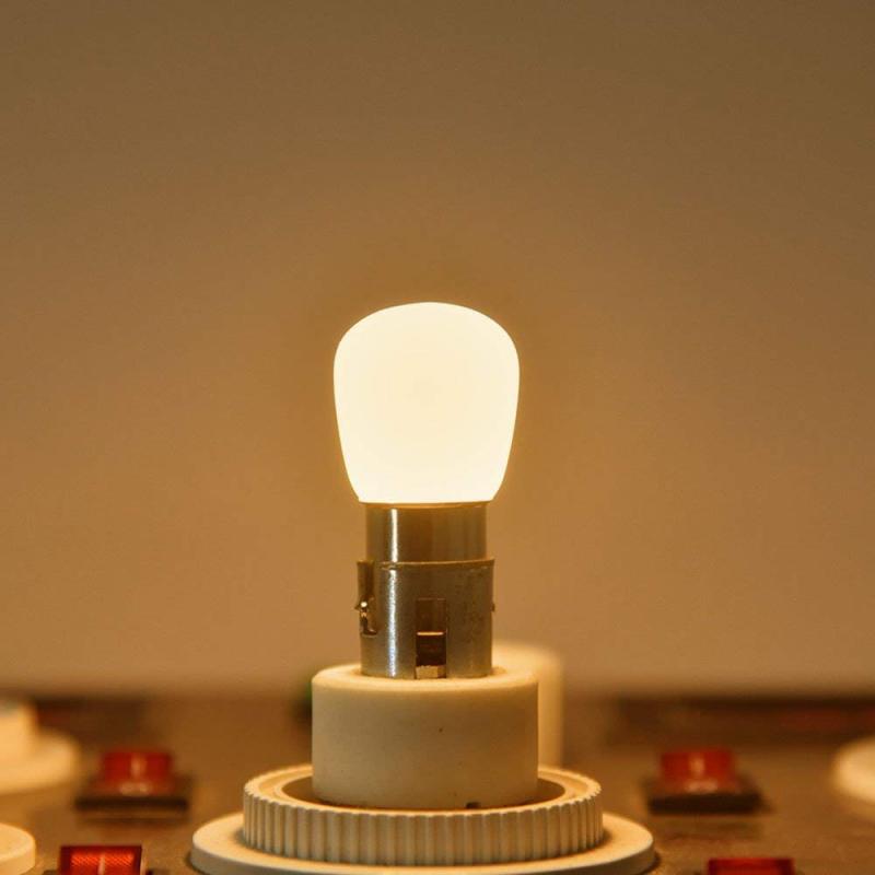 Ba15d LED Bulbs B15 1.5W, Fridge Bulb/Sewing Machine Bulb LED SBC Small Bayonet Cap 15W Incandescent Bulb Replacements