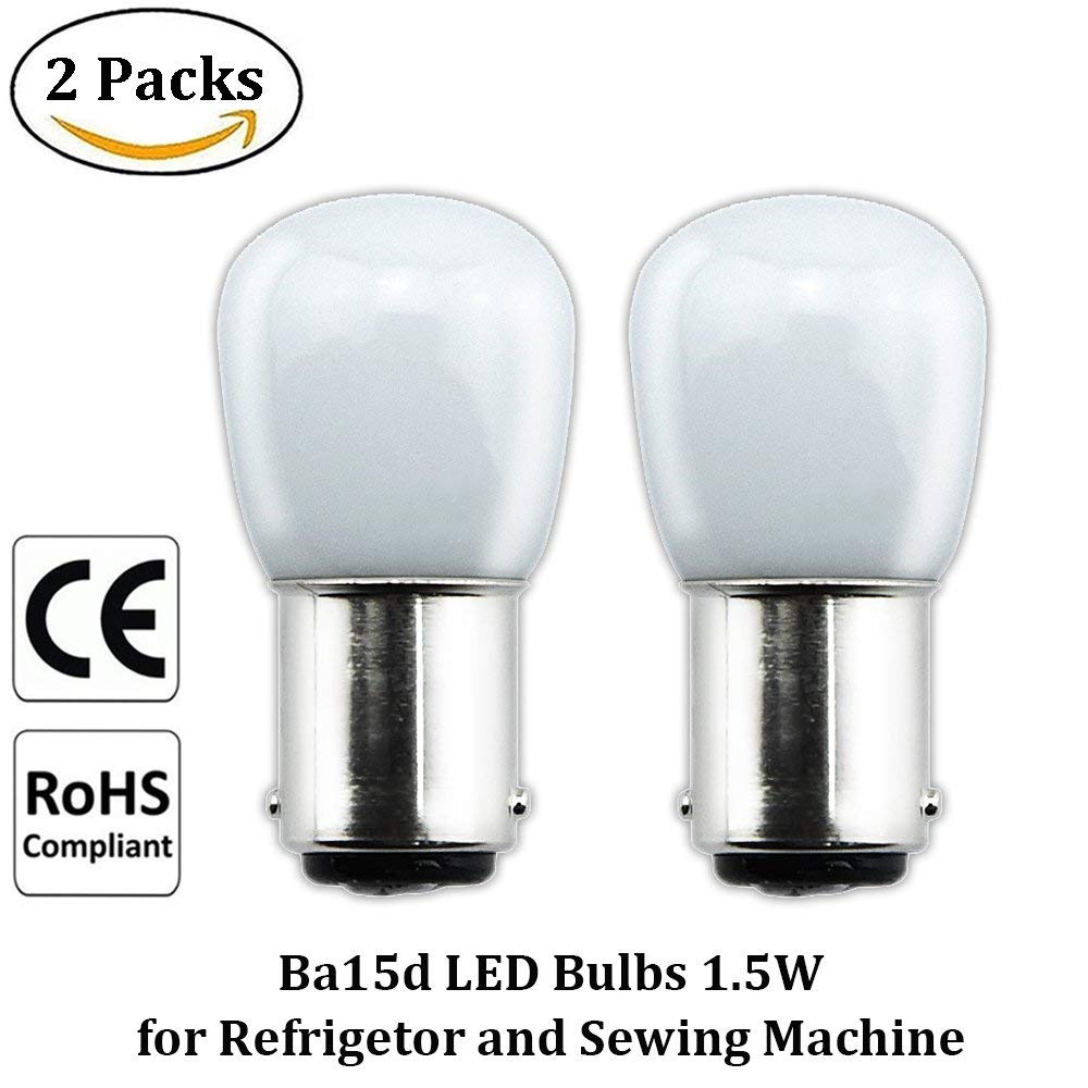 Ba15d LED Bulbs B15 1.5W, Fridge Bulb/Sewing Machine Bulb LED SBC Small ...