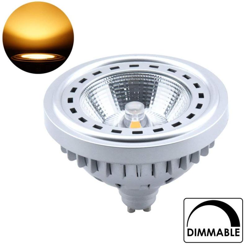 AR111 GU10 LED Bulb 900 Lumens 12W 240V Dimmable LED 24 ° Beam Angle Replacement For 75W Halogen