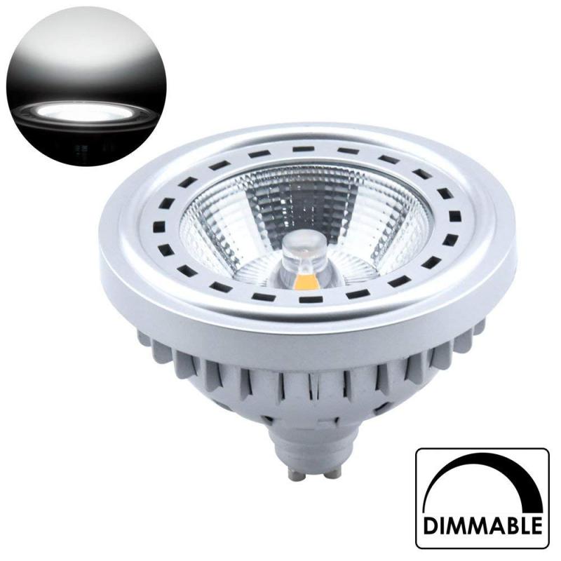 AR111 GU10 LED Bulb 900 Lumens 12W 240V Dimmable LED 24 ° Beam Angle Replacement For 75W Halogen