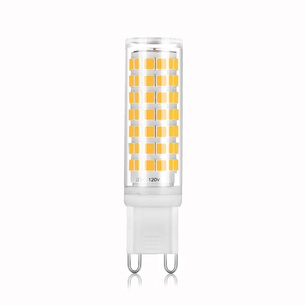 6W G9 No Flicker LED Dimmable Capsule Light Bulb, G9 Dimmable Bulbs, No Strobe, Flicker Free, 28W 33W 40W 50W Halogen Equivalent,  High Bright