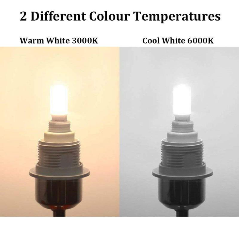 6W G9 No Flicker LED Dimmable Capsule Light Bulb, G9 Dimmable Bulbs, No Strobe, Flicker Free, 28W 33W 40W 50W Halogen Equivalent,  High Bright