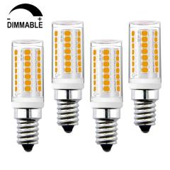 4W E14 Dimmable LED Light Bulb No Strobe, Flicker Free, 35W Halogen Lamp Equivalent, Small Edison Screw Energy Saving SES LED Candle Bulbs  (4-Pack)