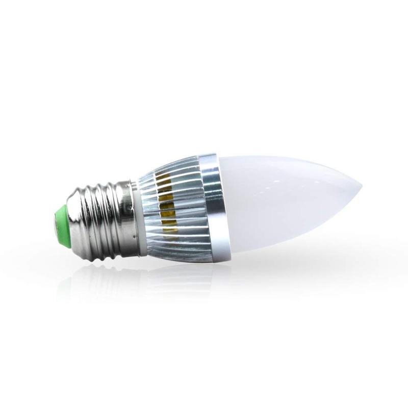 RGB LED Light Bulbs 3W Dimmable 16 Colors Change Light Bulb Medium Screw E26/E27 Mood Light with Remote Control (2-Pack)