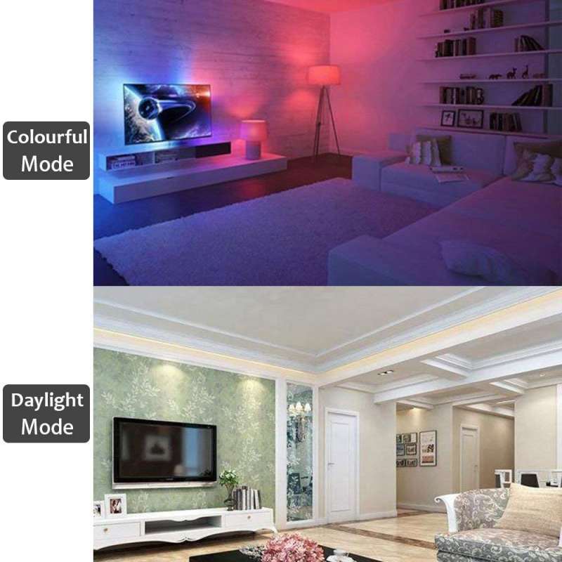 RGB Colour Changing LED Light Bulb B22 Dimmable with IR Remote