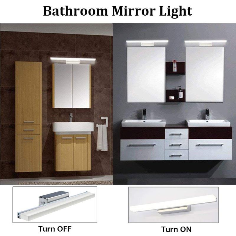 Bathroom Mirror Lights LED Wall Lighting Waterproof IP45, Mirror Dresser Front Light(570mm 9W / 430mm 7W)