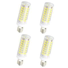 7W Dimmable E12 LED Mini Candelabra Bulb T3/T4 Candelabra Base Omni-Directional LED 50W Halogen Replacement Bulb ( 4-Pack)