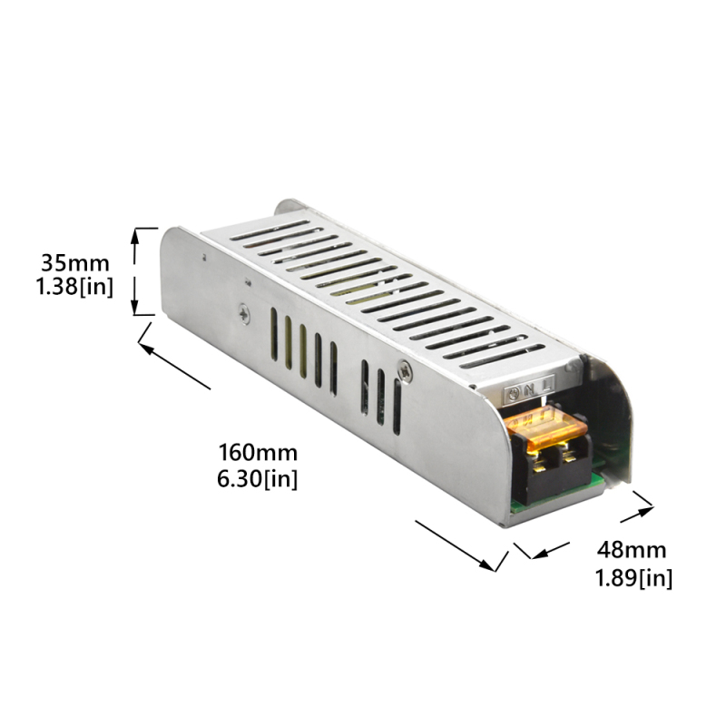 120W LED Switching Converter AC 100V-240V to DC 12V LED Power Supply for LED Strip Lights Computer Project CCTV Camera Security System Radio