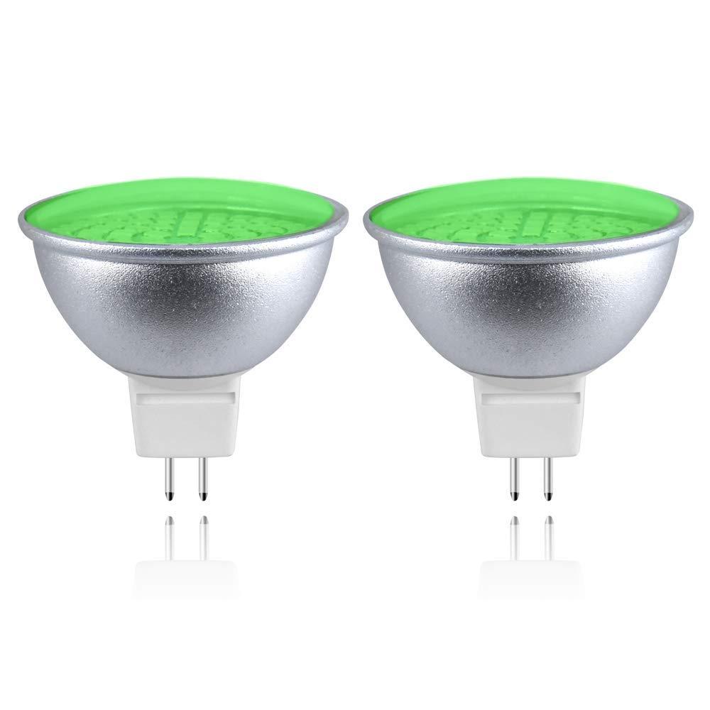 MR16 GU5.3 Coloured LED Spotlight 5W Red/Green/Blue Spot Light Bulbs for Wall Washer Lamps, Landscape Lighting, Decorative Lighting, Mood Lighting