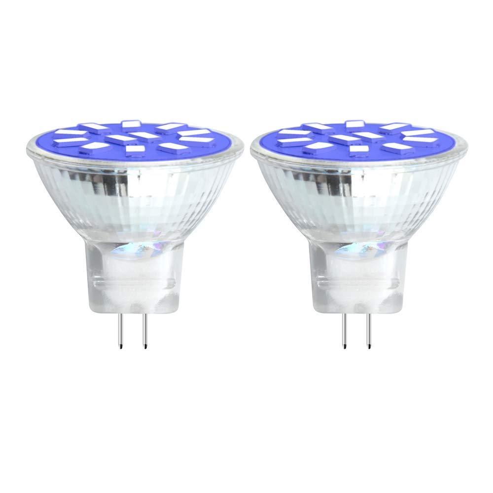 MR11 GU4 Coloured LED Spotlight 2W Red/Green/Blue Spot Light Bulbs for Wall Washer Lamps, Landscape Lighting, Decorative Lighting, Mood Lighting