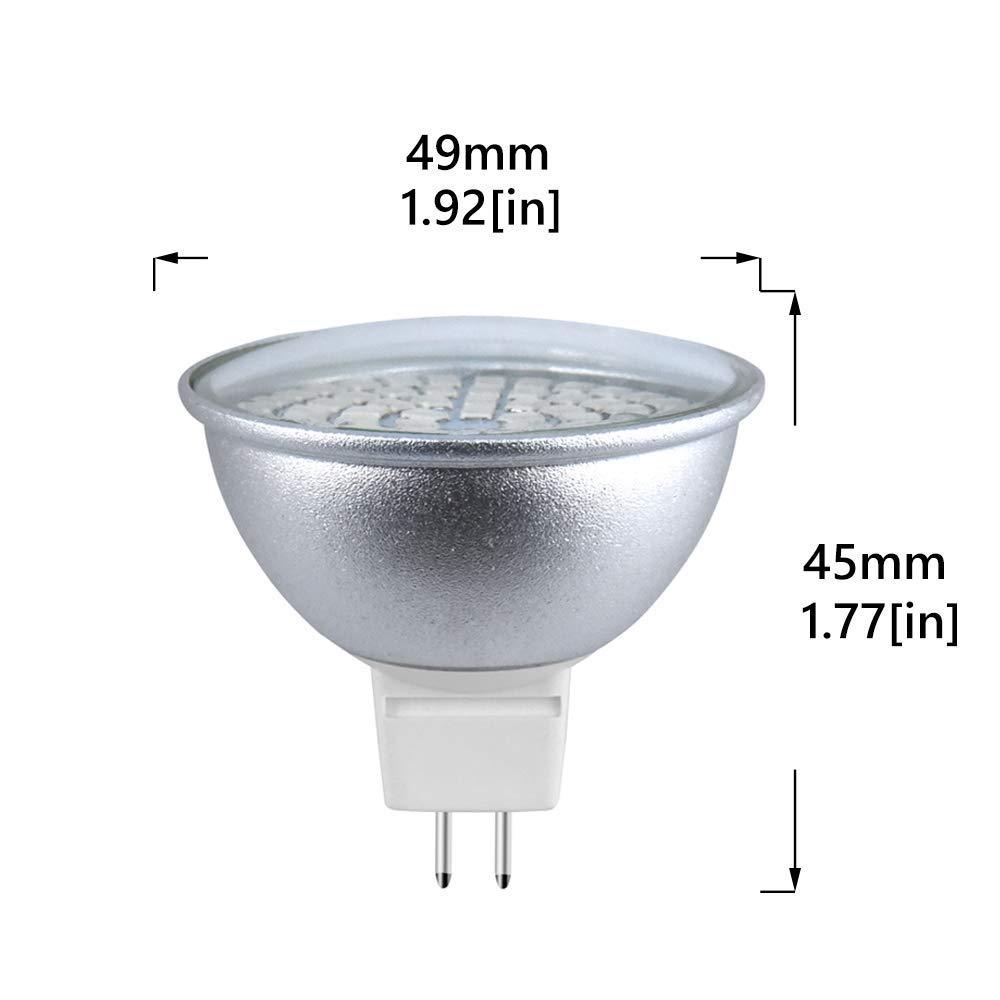 MR16 GU5.3 Coloured LED Spotlight 5W Red/Green/Blue Spot Light Bulbs for Wall Washer Lamps, Landscape Lighting, Decorative Lighting, Mood Lighting