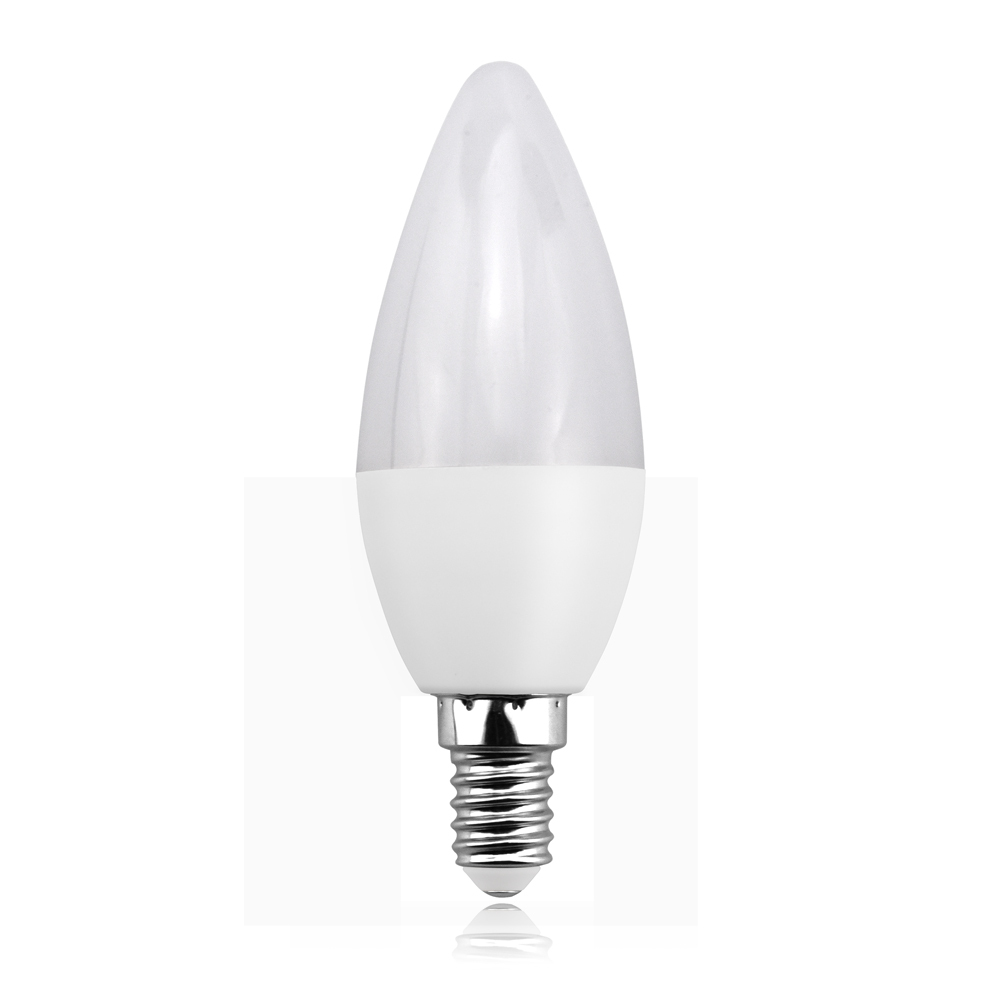 Bonlux Dimmable RGB + Warm White LED Color Changing Light Bulbs C35 E12 Color LED Memory Timer Function with Remote Control for Decoration Lighting