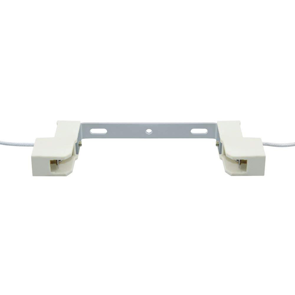 Bonlux R7S 118mm Bulb Socket Lamp Holder Lamp Base Connector Metal Ceramics Handle for J118 Double-Ended Halogen Linear Lamp Flood Light Bulb, 118mm