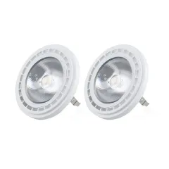 Lustaled AR111 GU53 Spot Light Bulb 12W LED G53 COB LED Track Light for Commercial Lighting and Residential Lighting