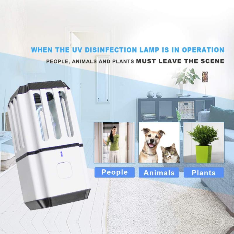 Bonlux UV Sterilizer Light - Ozone Germicidal UV Light, Portable UV Disinfection Lamp Air Sanitizer