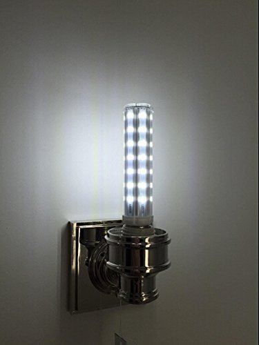 Bonlux Medium Screw Socket E26/E27 Base T10 LED Tubular Light Bulb 15W Warm White Daylight 85-265V AC Volts LED Corn Bulb (Pack of 2)