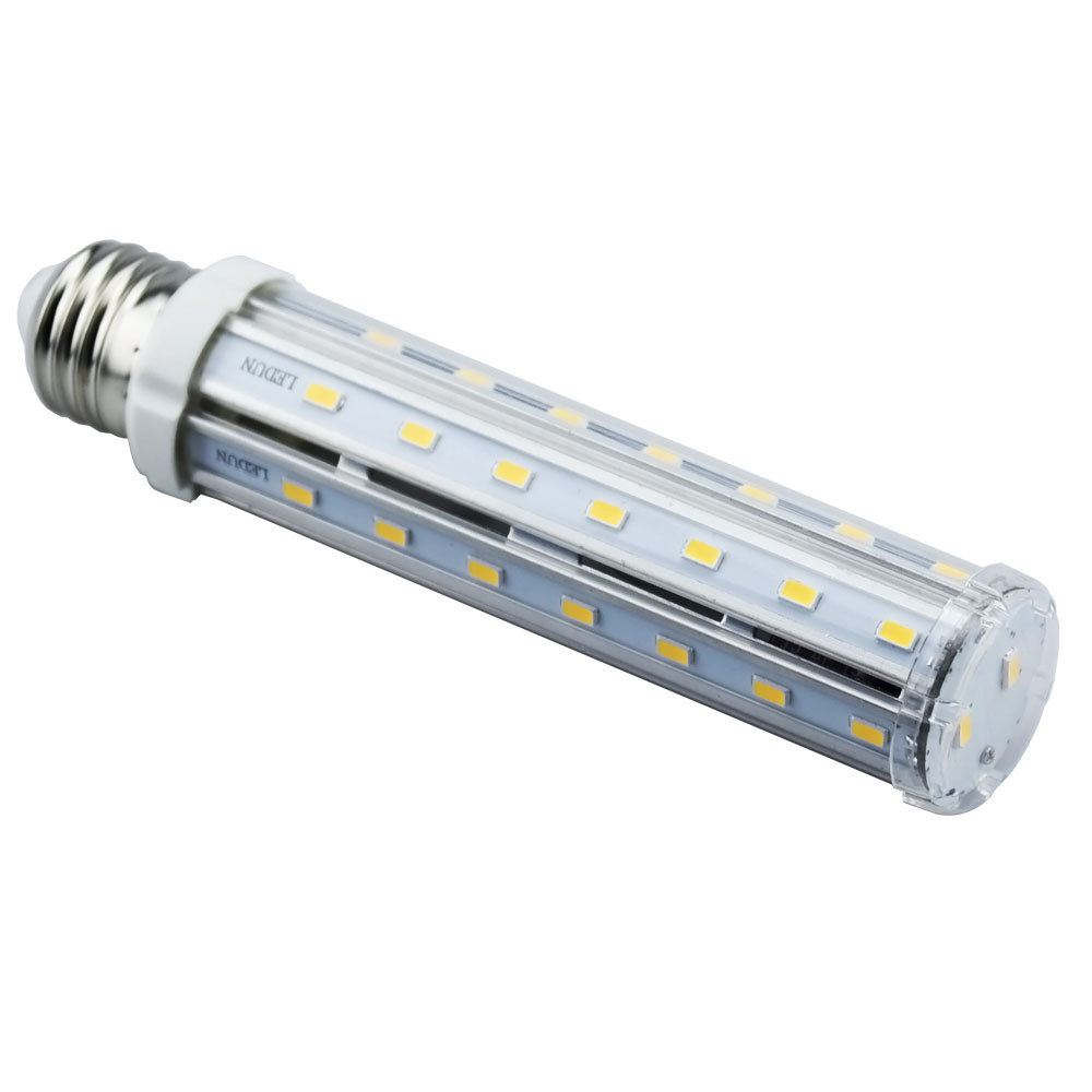 Bonlux Medium Screw Socket E26/E27 Base T10 LED Tubular Light Bulb 15W Warm White Daylight 85-265V AC Volts LED Corn Bulb (Pack of 2)
