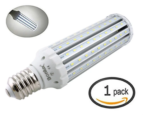 Bonlux LED Corn Bulb E39 Mogul Screw Base E40 45W LED Commercial Corn Light High Bay LED Retrofit Bulb For Garage Street Path Light